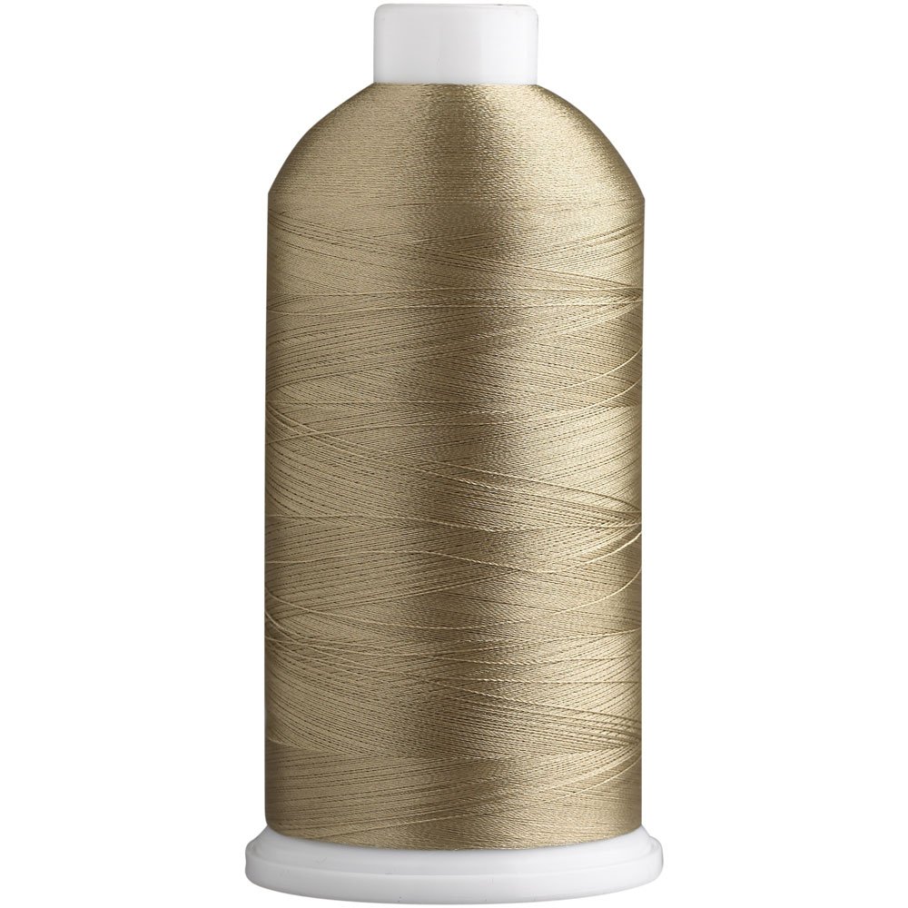 Superpunch SuperB Embroidery Thread 40wt, 5000 m Cone, Basque Green 653