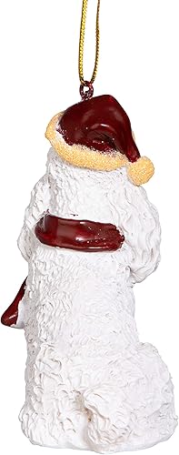 Vista 94 de Design Toscano - Figura de perro para decoración navideña.