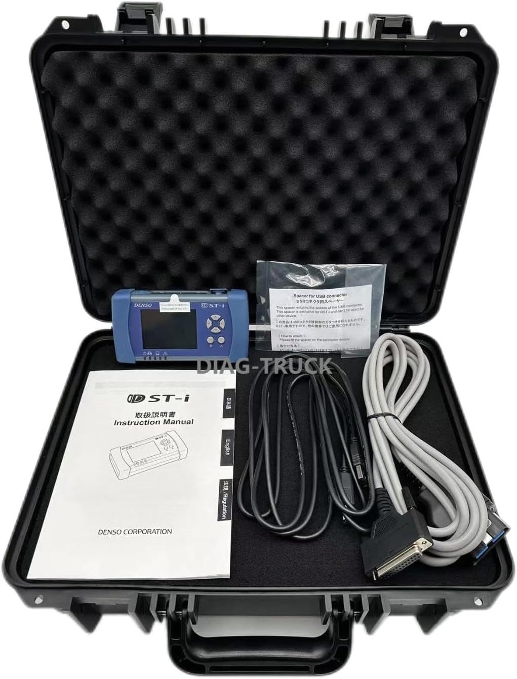 Diagnostic Kit Heavy Duty Engine Diagnostic Tester DST-i for Denso Interface for KUBOTA Takeuchi Hino with Diagmaster DX Software (with KUBOTA Software)