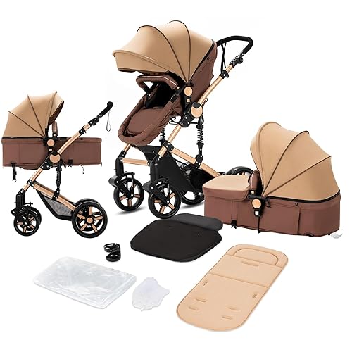 Sistema de viaje para bebé 2 en 1, cochecito de bebé, cochecito de bebé, cochecito de bebé, cochecito de viaje portátil, plegable, marco de