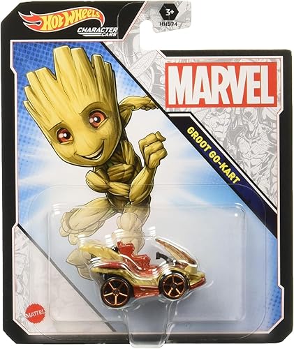 Hot Wheels Carros De Personajes Marvel Groot