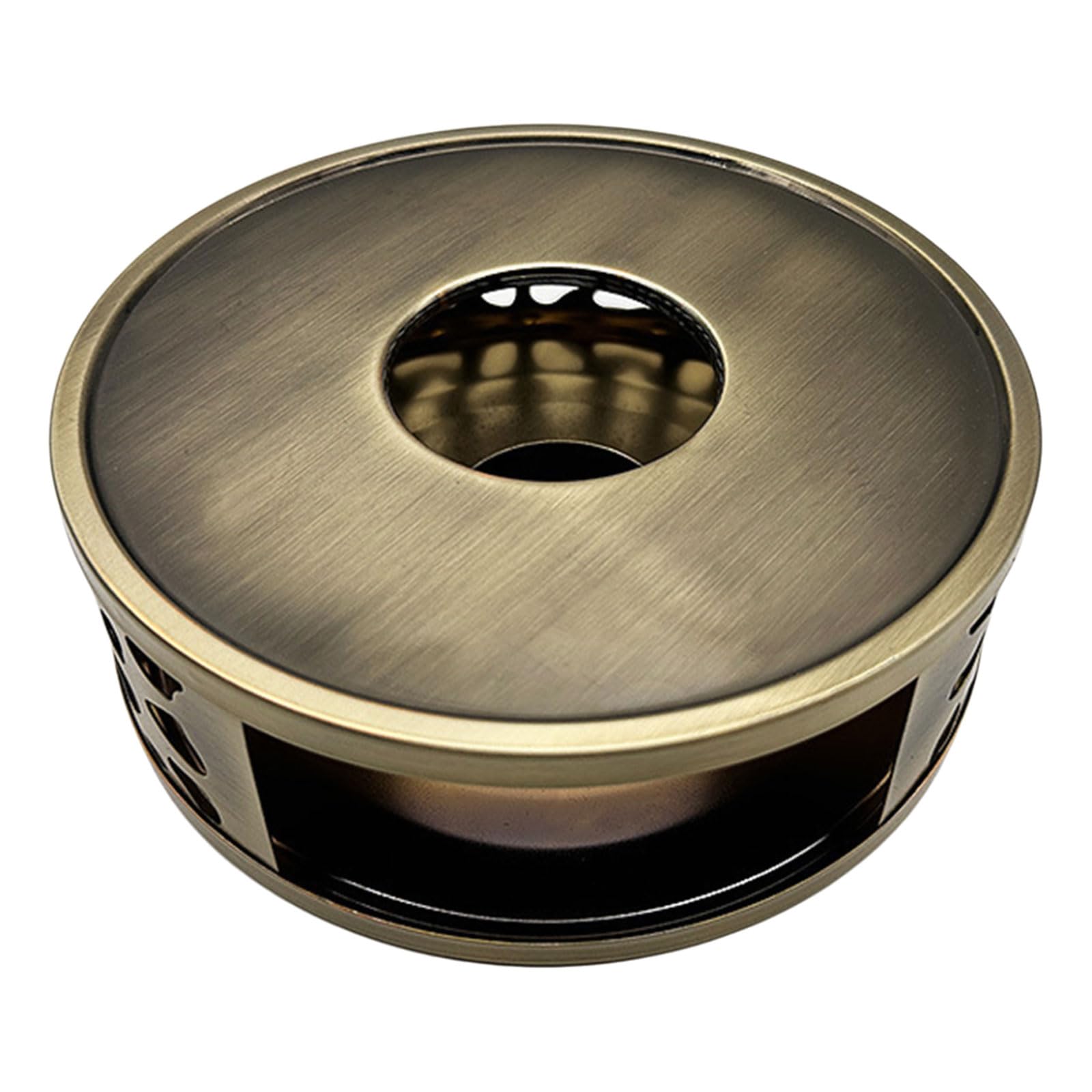 Elnwnnkc 430Stainless Steel Teas and Coffee Warmer Elegant Teas Accessory Beverage Heater Stand Suitable for Various Occasion Portable Drink Warmer
