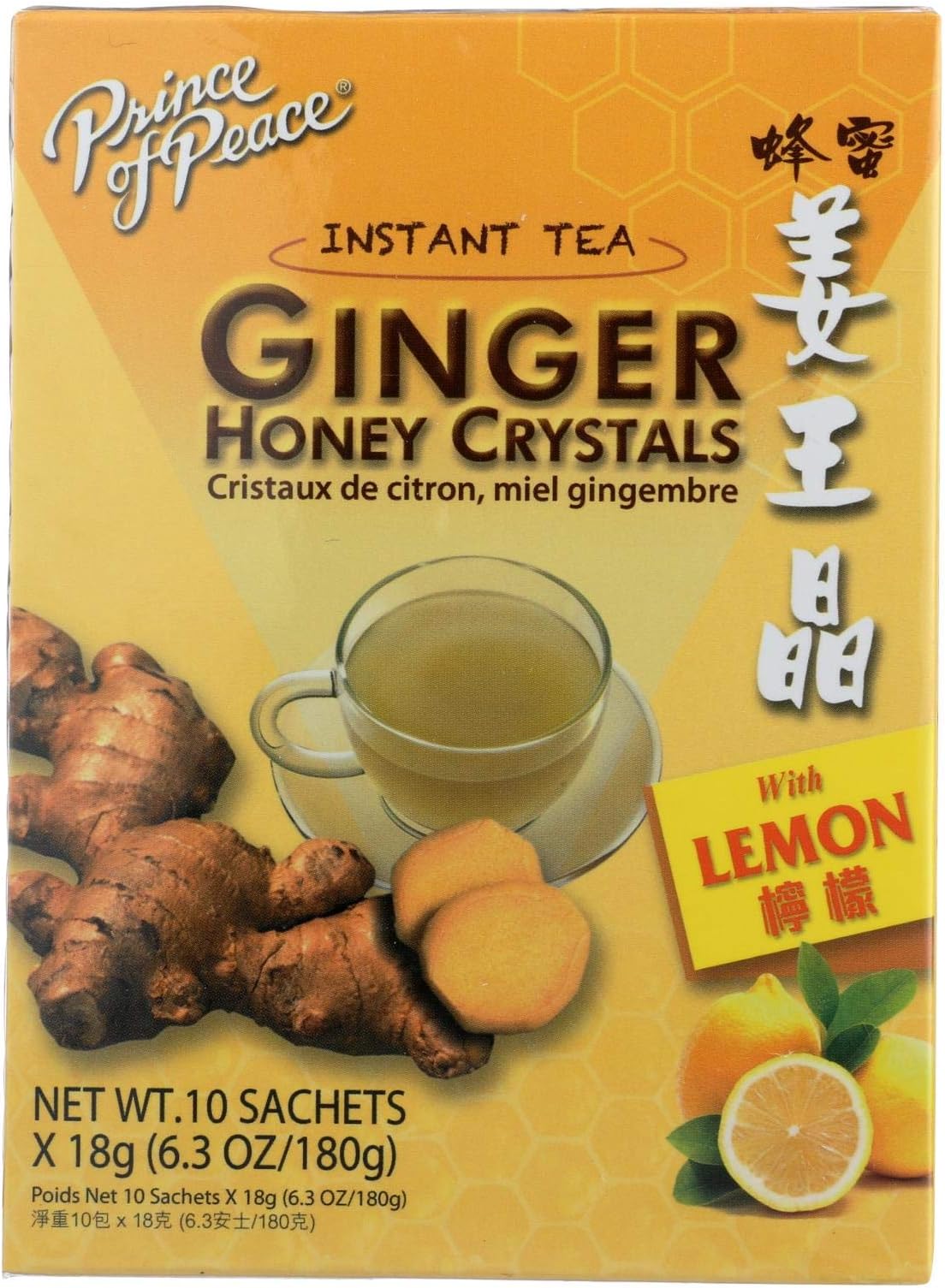 Prince of Peace Instant Natural Lemon Ginger Honey