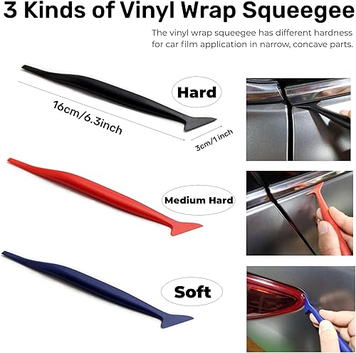 Miniatura 3 de Kit de herramientas de envoltura de vinilo de 32 piezas, kit de herramientas de tintado de automóvil, kit de herramientas de tinte de ventana