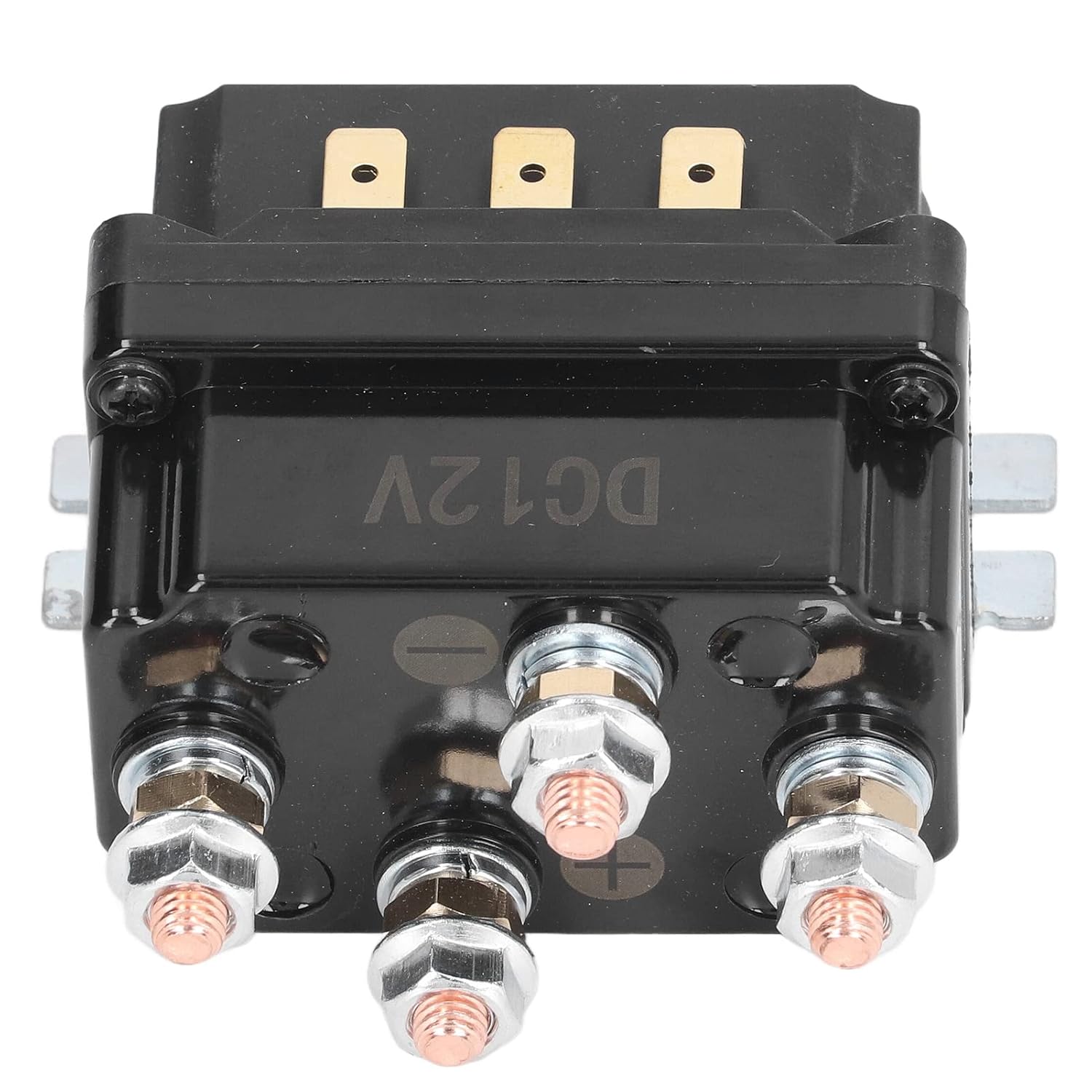 Winch Relay Kit, 12V 250A Solenoid Relay Contactor with Remote Controller for ATV, Snowmobile, Field Mower, Garden Tractor, Multifunction Vehicle