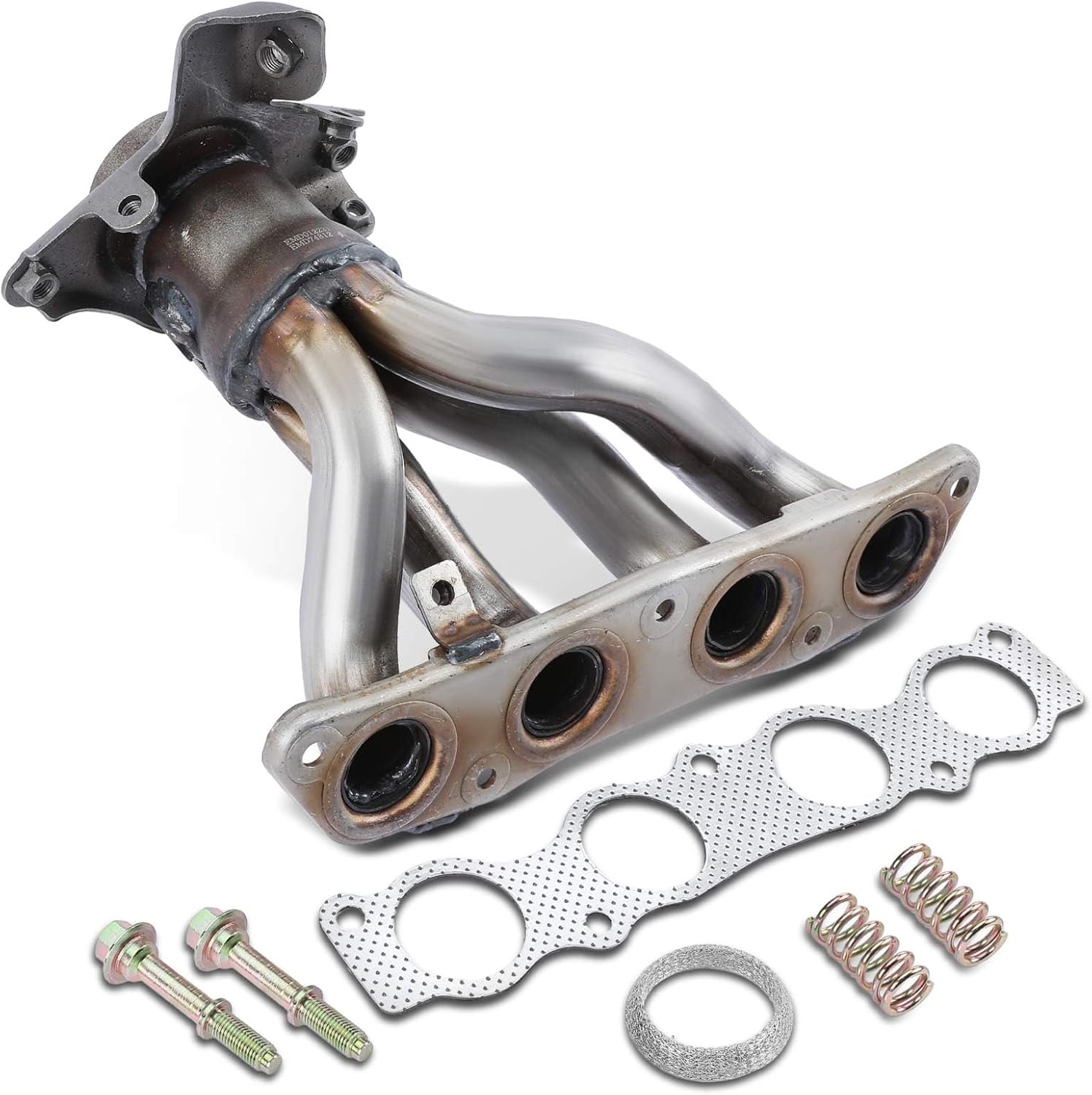 A-Premium [DOHC L4 1.8L] Engine Exhaust Manifold Kit Fit for Toyota Corolla Matrix 2009-2010 & Scion xD 2008-2012, W/Gaskets & Bolts & Springs, Replaces 171410T040 1714137050