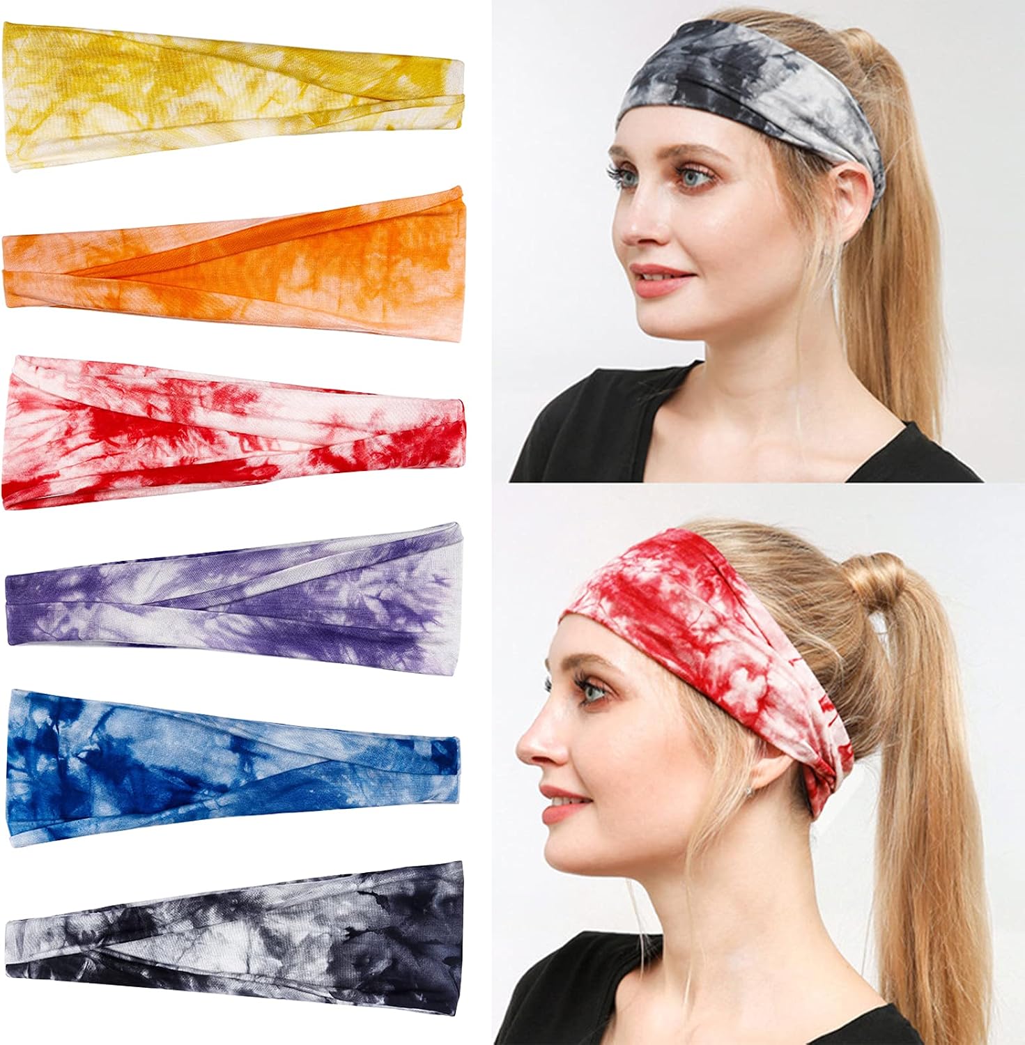 Tie Dye Headbands