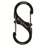Nite Ize LSB3-01-R6 S-Biner SlideLock Dual Locking Carabiner, Size #3, Stainless Stainless Size #3 (1 Count)