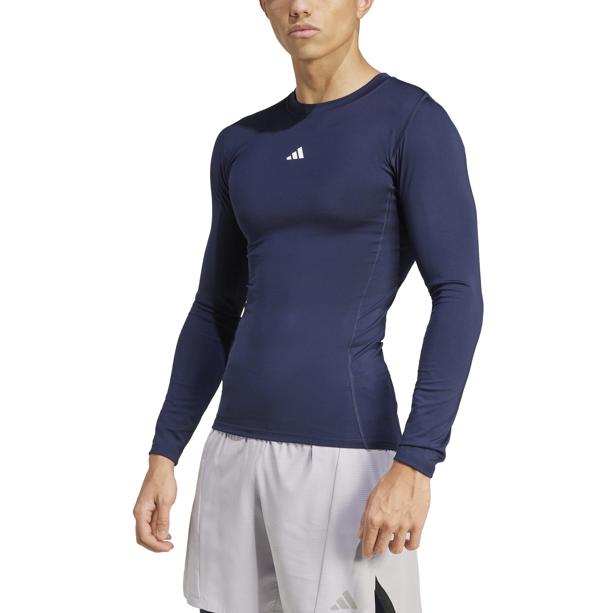adidas Men's Camiseta Manga Larga Techfit Compression Training