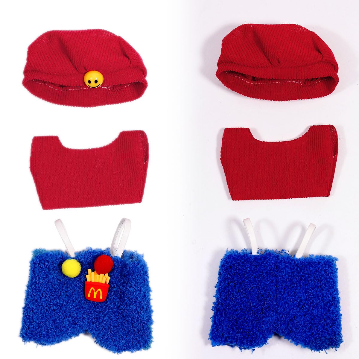 Puppenkleidung Für Labubu 17cm - 3-teiliges Set Mit Hut