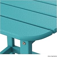 Vista 7 de POLYWOOD SBT18AR South Beach - Mesa auxiliar para exteriores de 18 pulgadas, Aruba