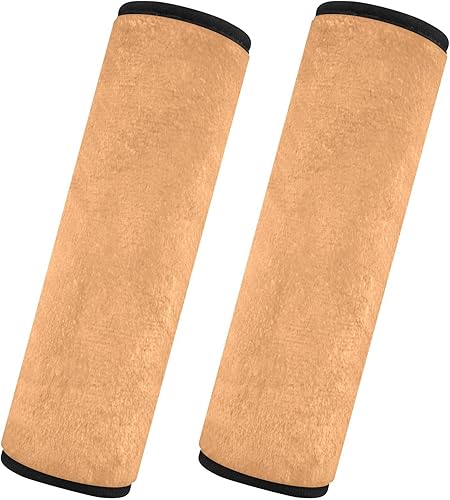 Miniatura 2 de RPLIFE Sand Brown Kids Seat Belt Cover Soft Seatbelt Pads, Shoulder Seatbelt Protector, Padding for Safety Belt