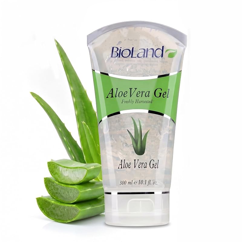 Gel de Aloe Vera Bioland com processamento a frio, 300 mL