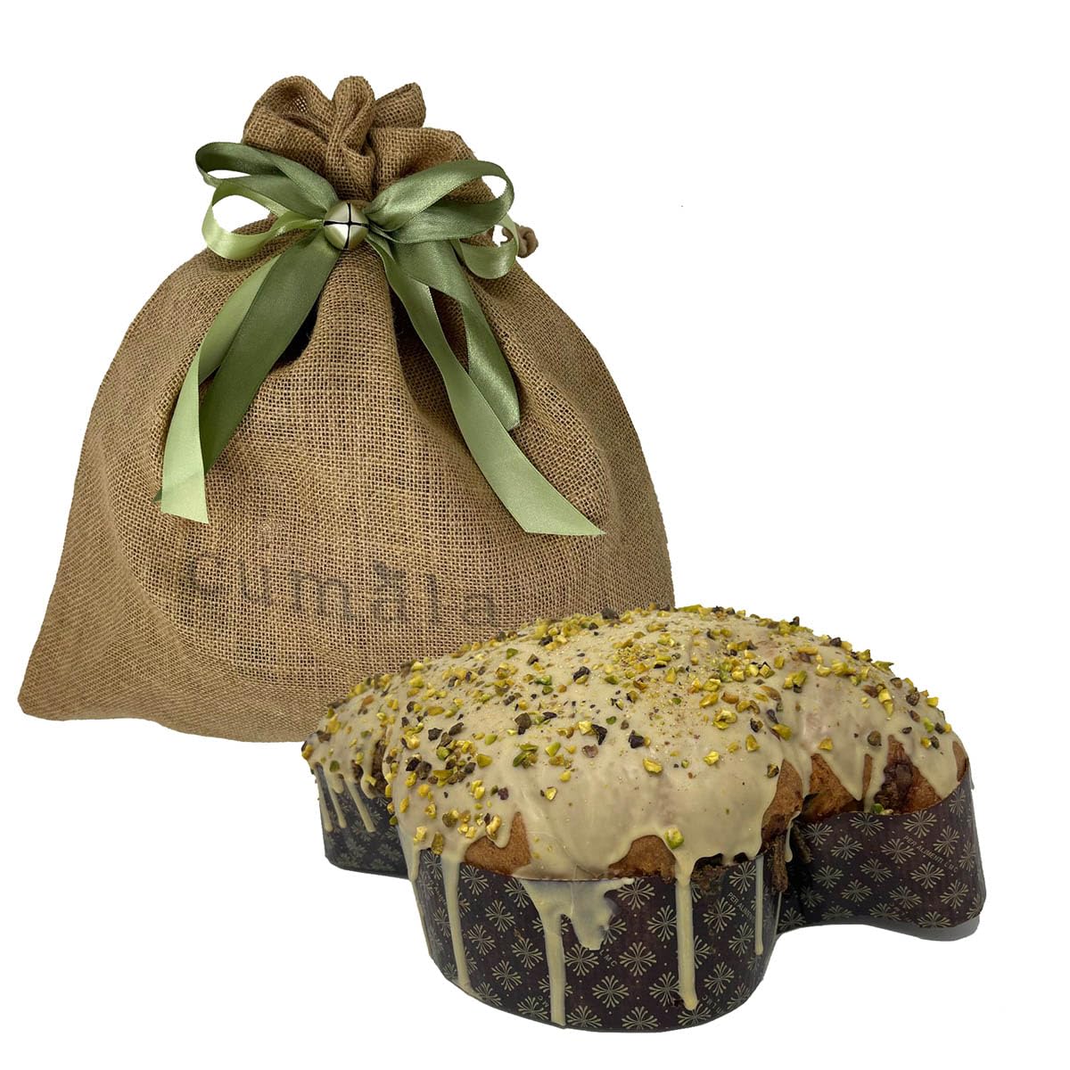 Cumala "Colomba Artesanal con Mazapán y Creminis de Puro Pistacho 1 kg