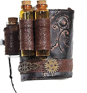 Arm Bracer Cuff Armband Wrist Guard Armor Medieval Witch Wizard Magic Cork Potion Bottle Lolita Cosplay LARP Costume