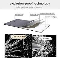 Vista 6 de soges Espejo de longitud completa con luces y botón táctil, espejo de tocador iluminado para sala de estar y dormitorio, iluminación regulable