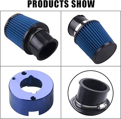 Miniatura 2 de Kit de adaptador de filtro de aire para Predator 301cc 420cc 11hp 13hp 15hp GX340 GX390 389cc etapa 1 mini piezas de bicicleta Go Kart carrito de