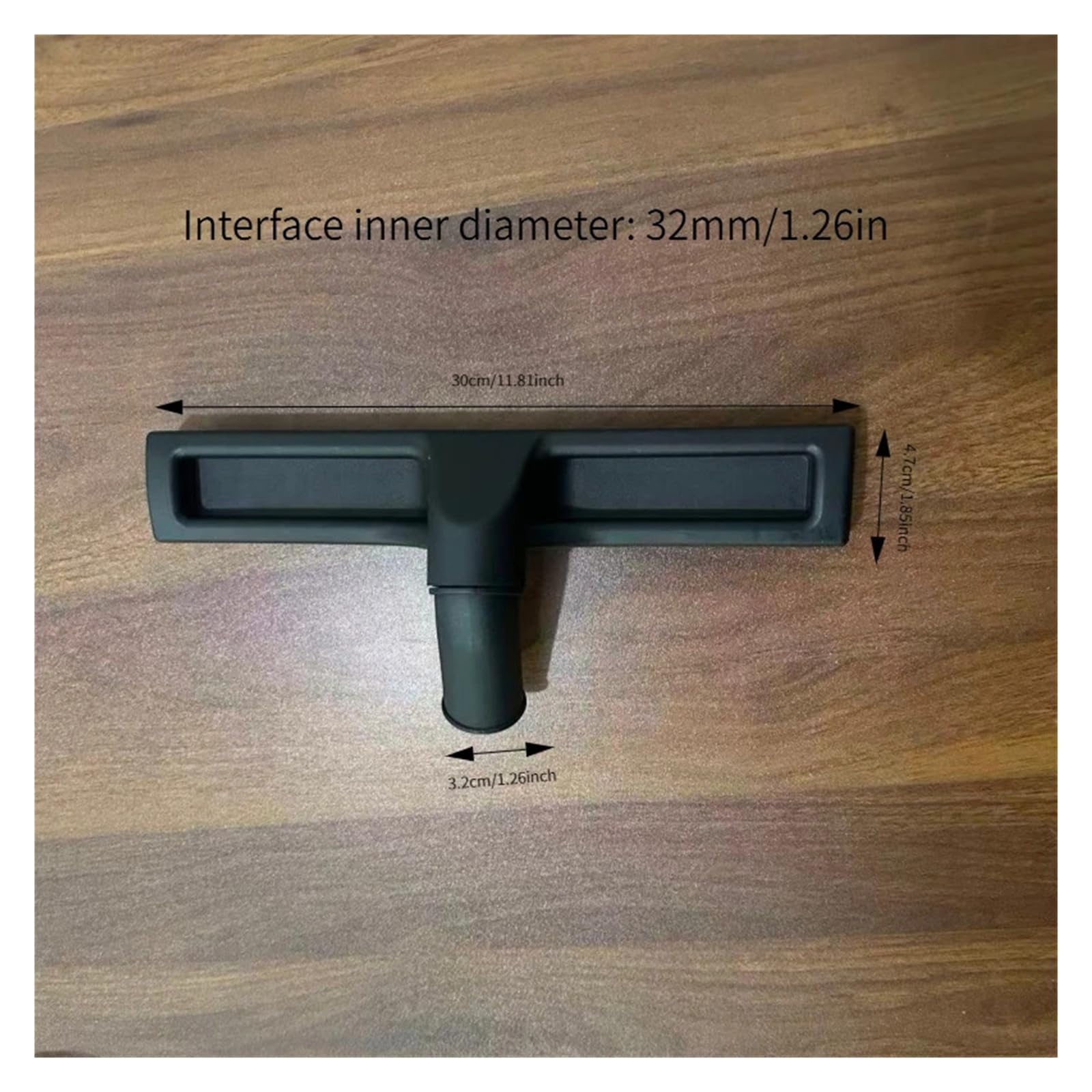 Spazzola pavimento 32mm for aspirapolvere, accessorio aspirapolvere | Spazzola for pavimenti da 32 mm for aspirapolvere. Setole morbide. Protegge pavimenti duri e tappeti.