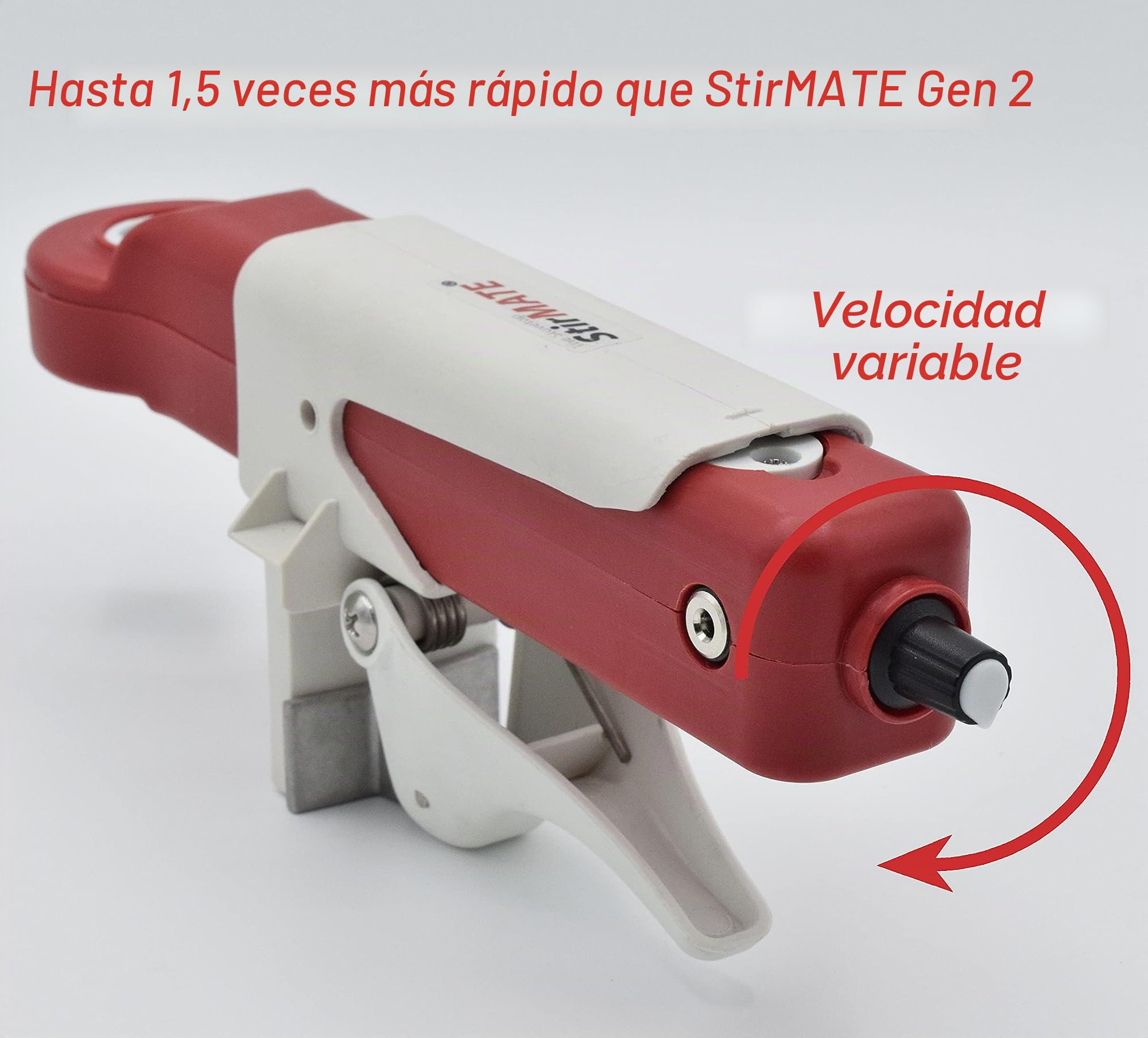 StirMATE Smart Pot agitador Gen 2 (recargable) Rojo colonial
