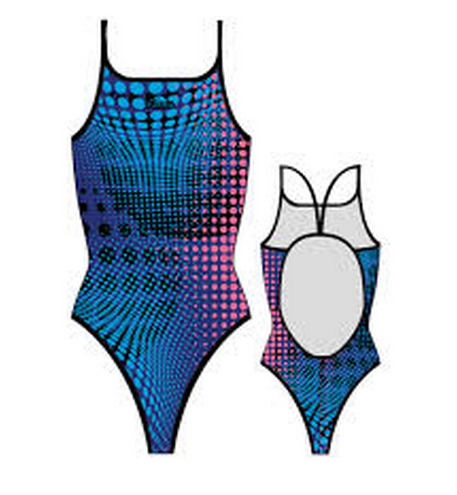 TurboTronic Walnut Bragas de Bikini para Mujer