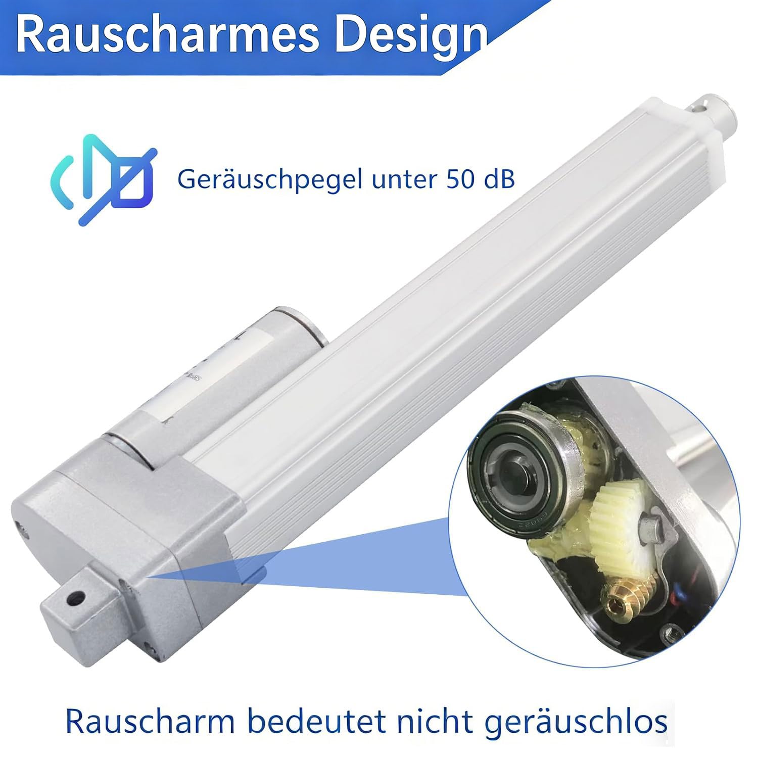 Linearantrieb DC 12V 300N 250mm Linearmotor Linear Actuator