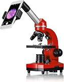 Bresser Biolux SEL Junior Student Microscope with Smartphone Holder, Extensive Accessories and Barlow Zoom System for Children, Beginners and Adults - 5