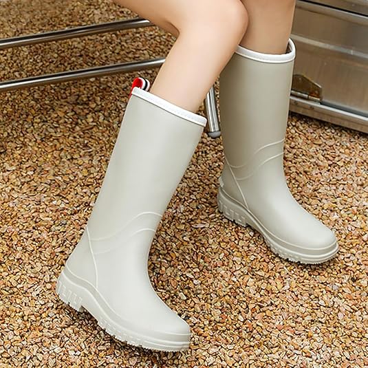 Stivali di gomma da donna autunnali Stivali impermeabili alla moda Stivali da pioggia colorati femminili Scarpe da acqua antiscivolo da giardino 35-40 – acquista a prezzi convenienti sul marketplace
