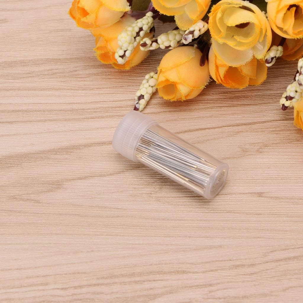100Pcs/Box Sewing Needle with Bottle Gold Tail Needle 24# Stitching Needle Knitting Needle Knitting Tool
