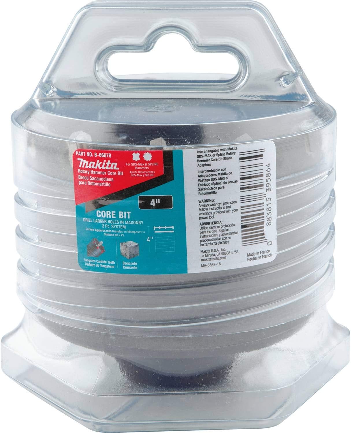 Makita B-66678 4" Rotary Hammer Core Bit