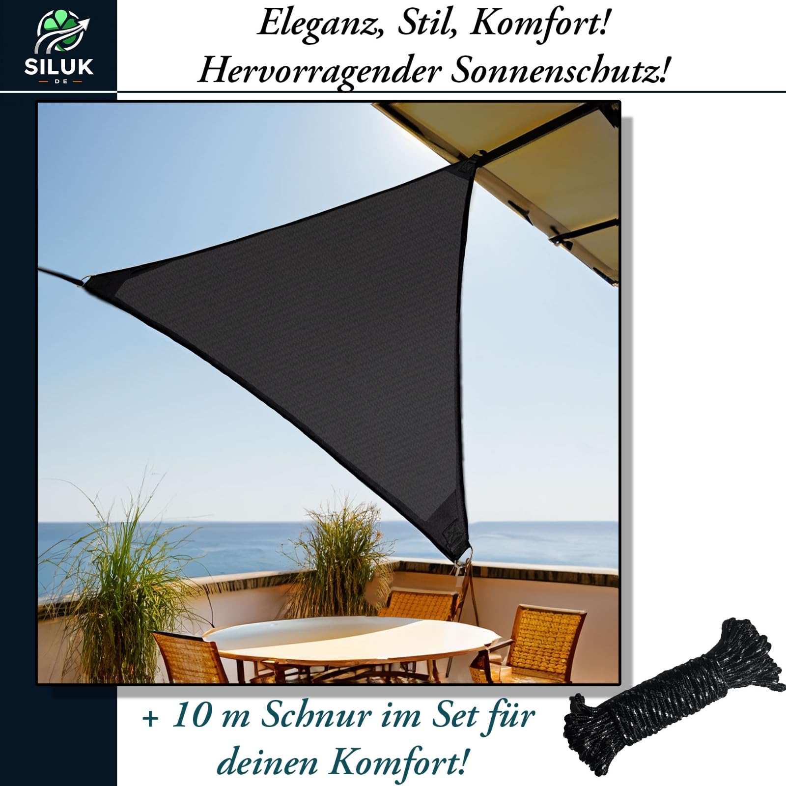 sonnensegel 3m x 6m Wasserdicht Sonnenschutz Garten mit befestigungen Leinen 100% Schutz vor UV-Strahlungen (3m 3m, Anthrazit) Size:S2 - Small Baby Schlafsack Winter 3.5 EQ & Compression