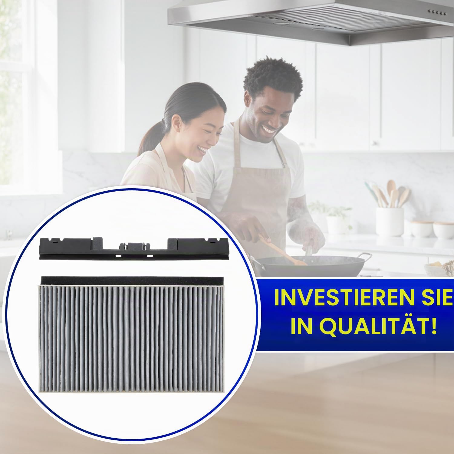 Aktivkohlefilter für Dunstabzugshaube 322x200x40 mm 00705432 für Bosch | für Constructa für Siemens für Neff - MONTERAL