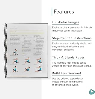 Balanced Body Orbit Manual, Pilates Orbit Guide for Workout Equipment, Exercise Manual for Home Gym or Studio Use