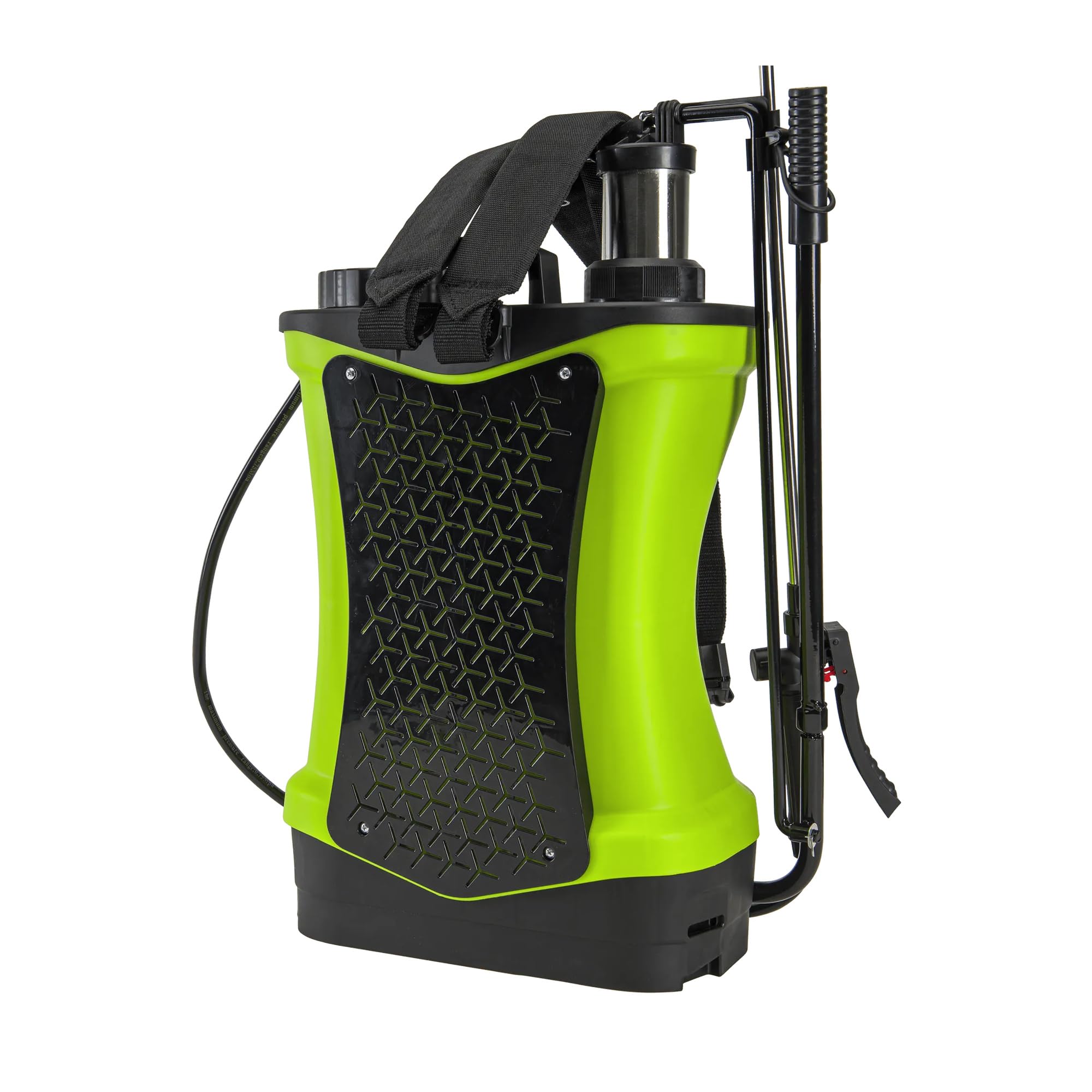 VITO VIPU16FM - Nebulizzatore manuale, 16 l, pompa in acciaio inox, 4 ugelli, lancia 60 cm, portata 2,5 m