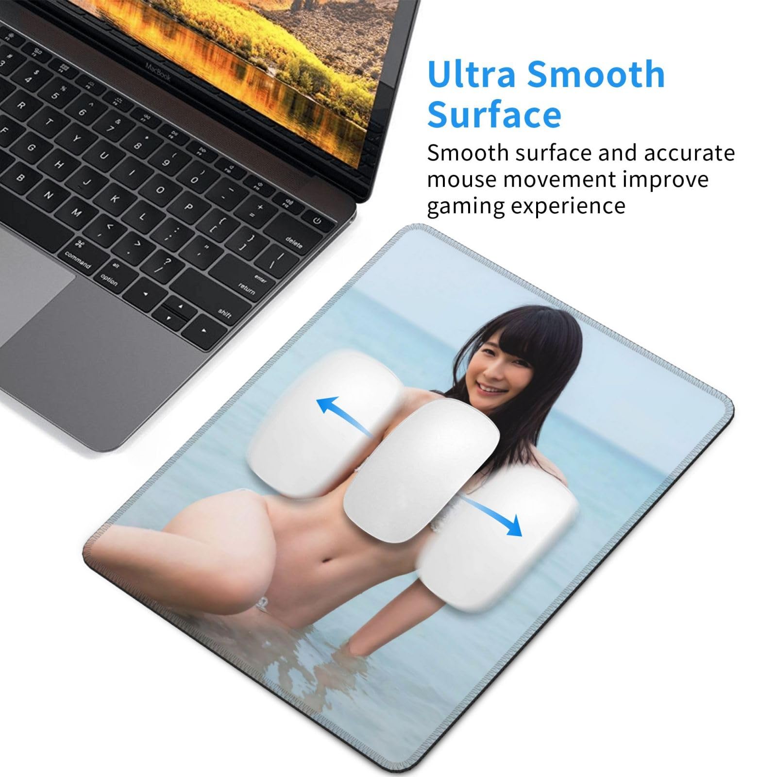 Amazon.co.jp: 川崎あや マウスパッド ゲーミングテーブルマット