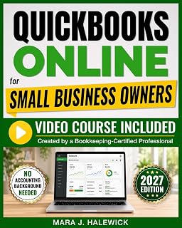 QuickBooks Online for Small Business Owners: Turn Messy Books into Accurate Numbers You Can Finally Trust — With Video Course That Shows You Exactly What to Click. No Accounting Background Needed - Amazon product rated Grade A