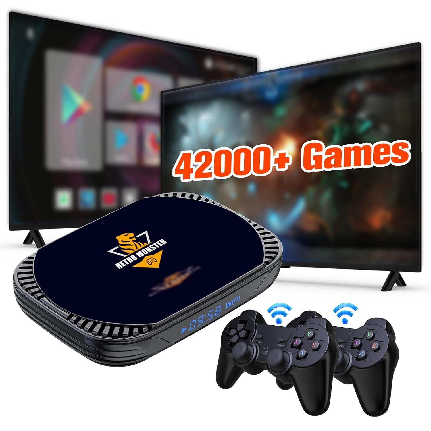 Amazon.com: Retro Classic Game Console with Built in 48000+ Games ...