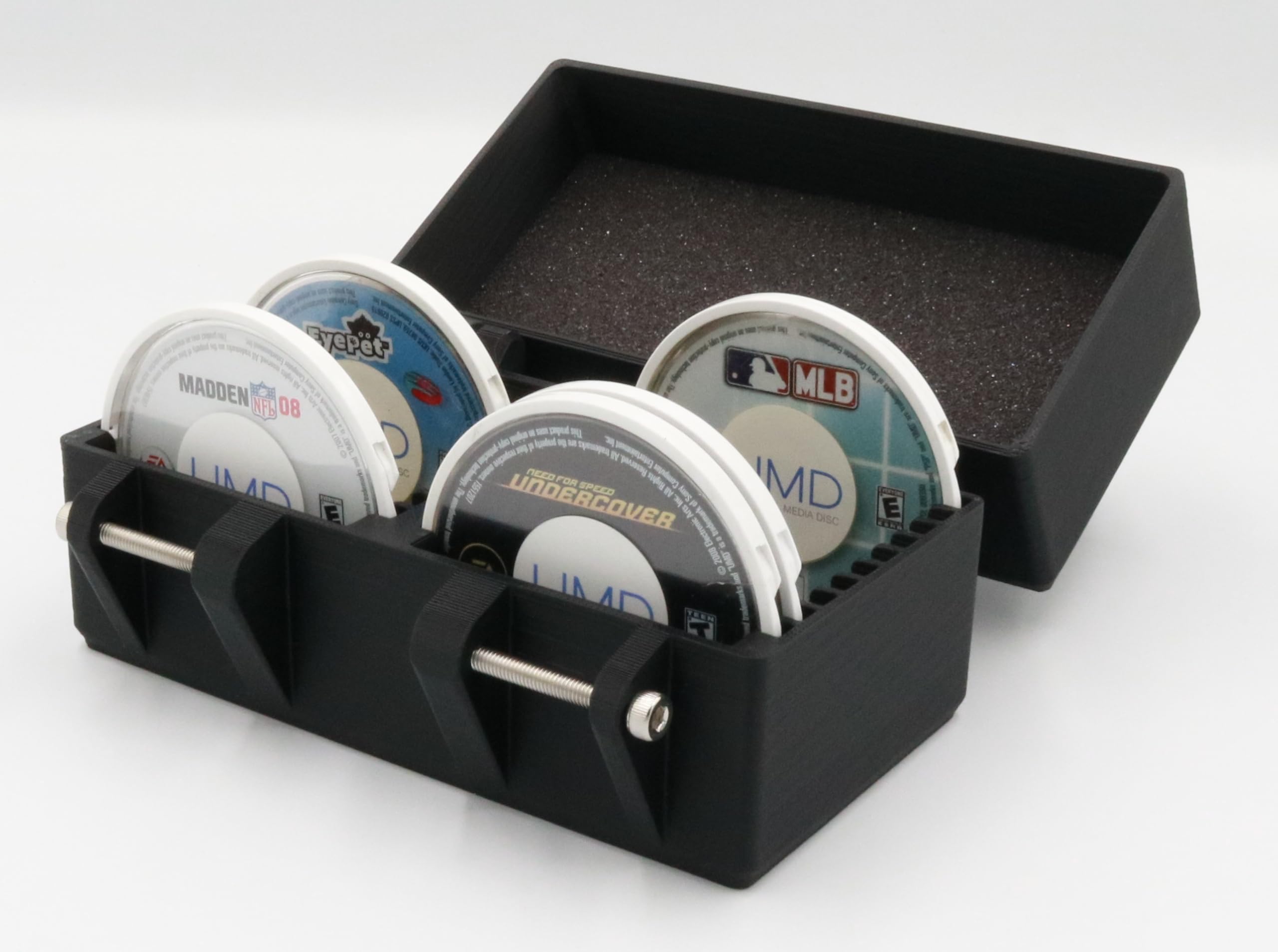 Protective Carrying Case for PSP 1000, 2000, and 3000 UMD Disks - Holds 20 Games