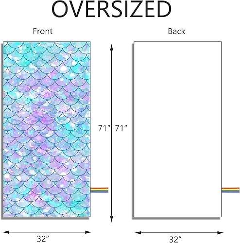 Miniatura 2 de Toallas de playa de microfibra para mujer, sin arena, para adultos, toallas de playa de sirena, toallas de baño de secado rápido, extra grandes, 30