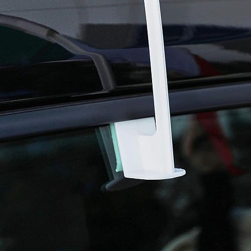 Miniatura 4 de Okuna Outpost Banderas de coche de Cuba con clip de montaje en ventana (12 x 17 pulgadas, paquete de 12) – Decoración de espejo de coche colgante –