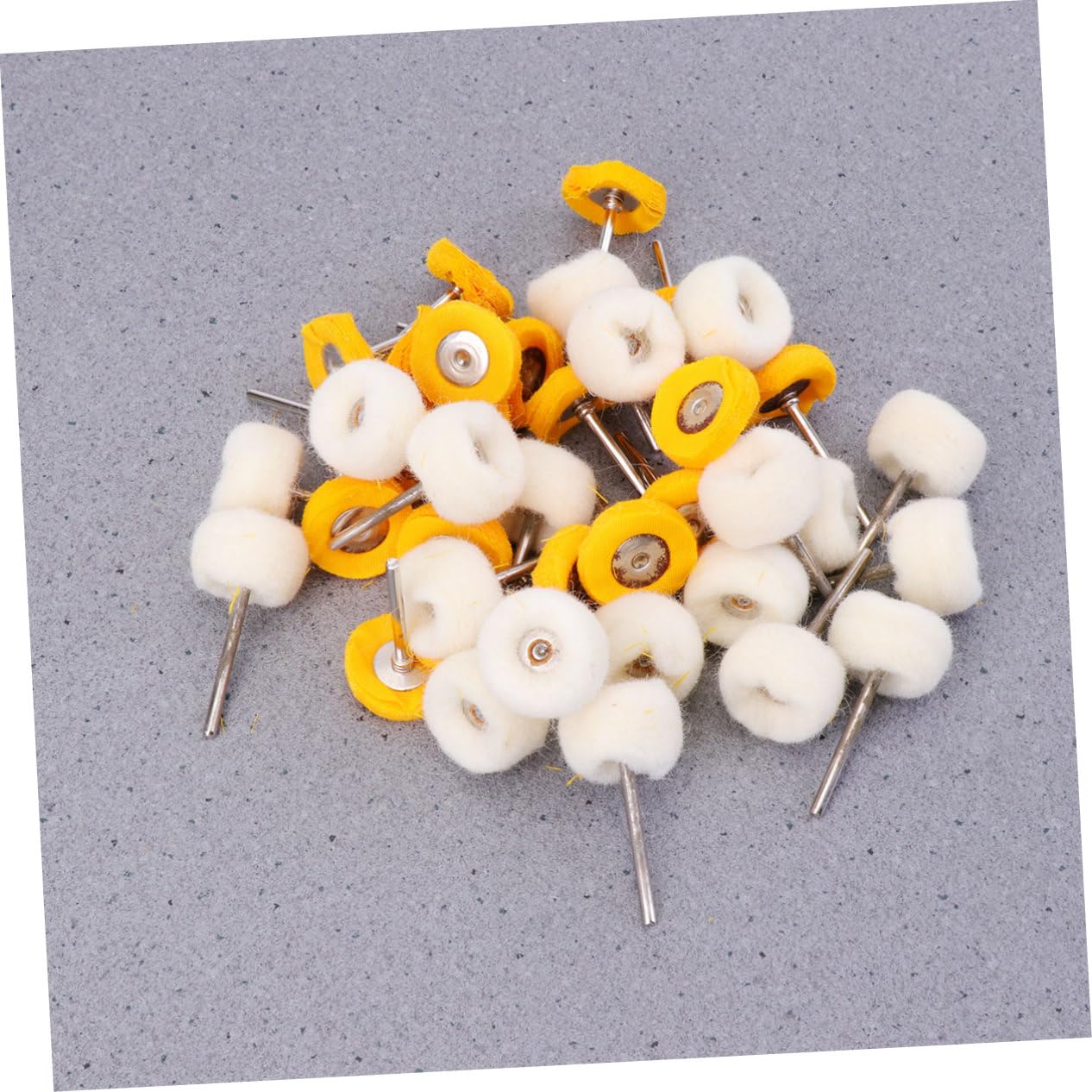 40pcs Buffing Wheel Handle Cloth Polishing Wheels Polishing Balls for Jewelry Includes