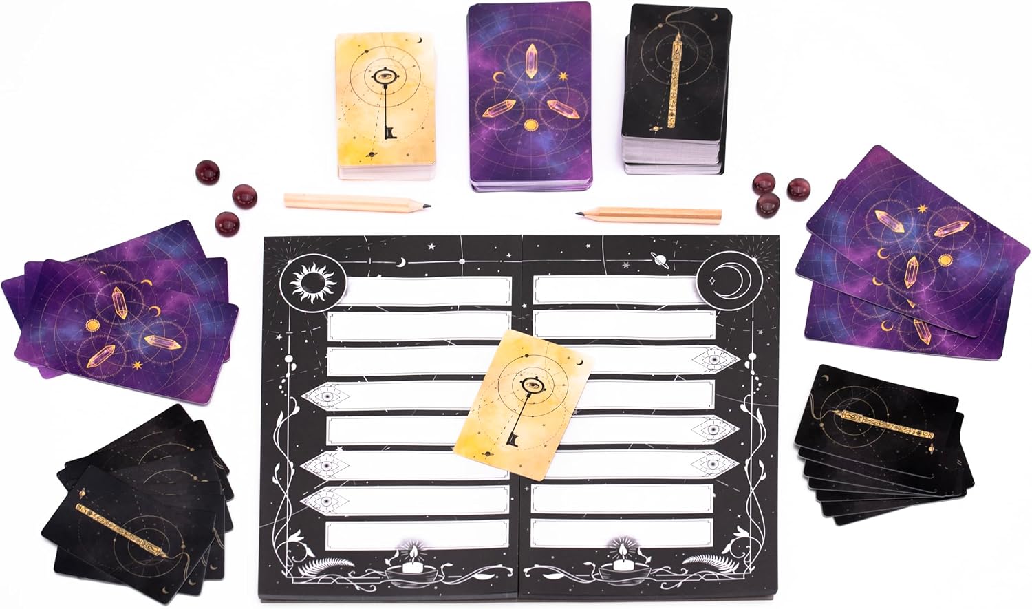 Games, Phantom Ink: Arcana - A Standalone Expansion to The Deduction Party Game Phantom Ink - for 2 to 8 Players, Ages 8+