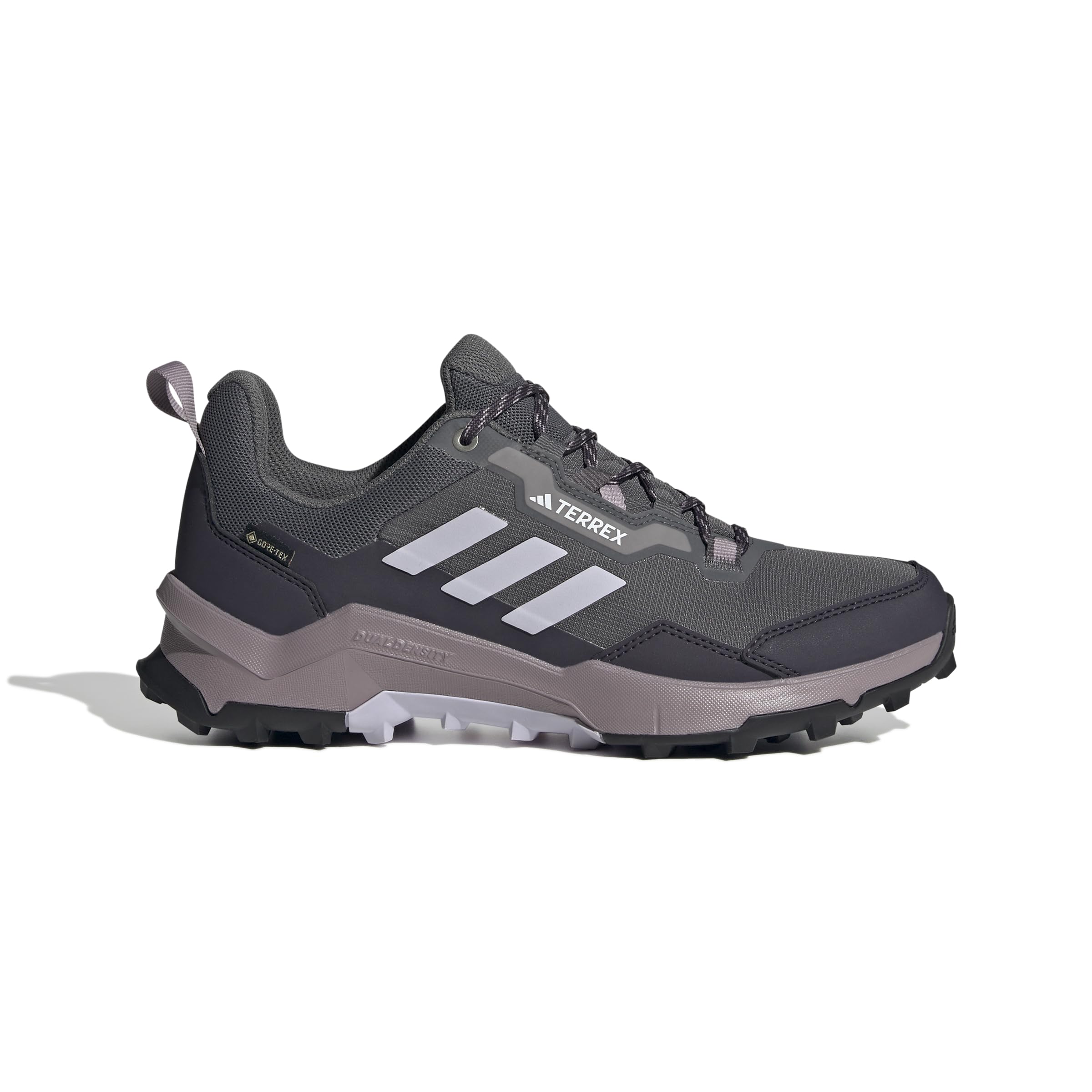 adidasWomen's Terrex AX4 Gore-TEX Hiking Shoes, Grey Five/Silver  Dawn/preloved fig, UK