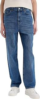 ديفاكتو بنطلون جينز فضفاض من مجموعة خاصة للرجال (عبوة من قطعة واحدة)