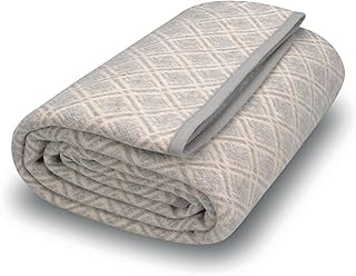 ACUSHLA Merino Wool Blanket - Soft Warm Thick Washable Large Bed Couch C...