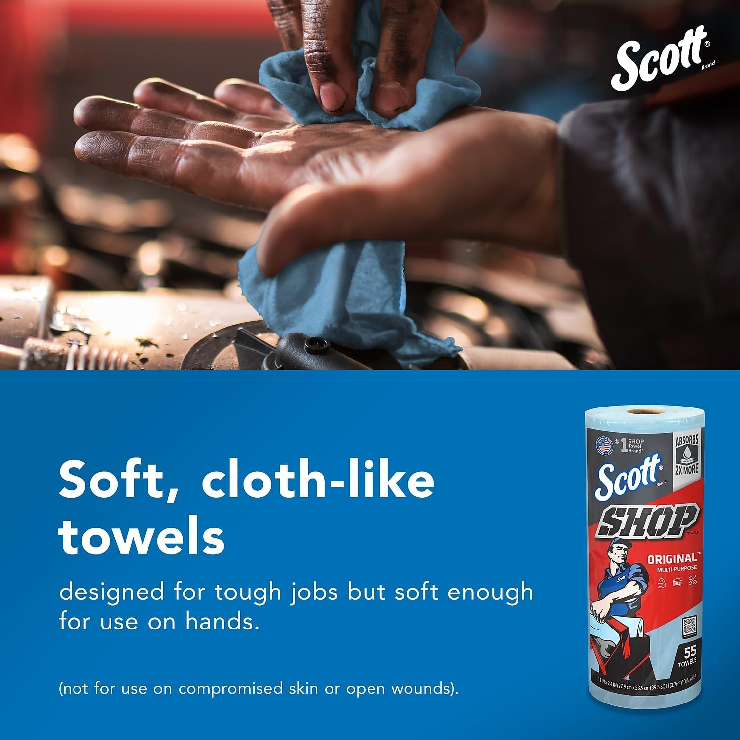Scott Products 75130 Scott Shop Towels