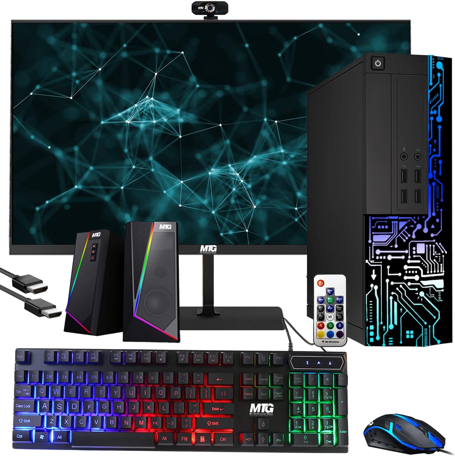 Computer Desktop PC, Intel Core i5, Siwa 8, 16GB RAM, 1TB HDD, New MTG 24