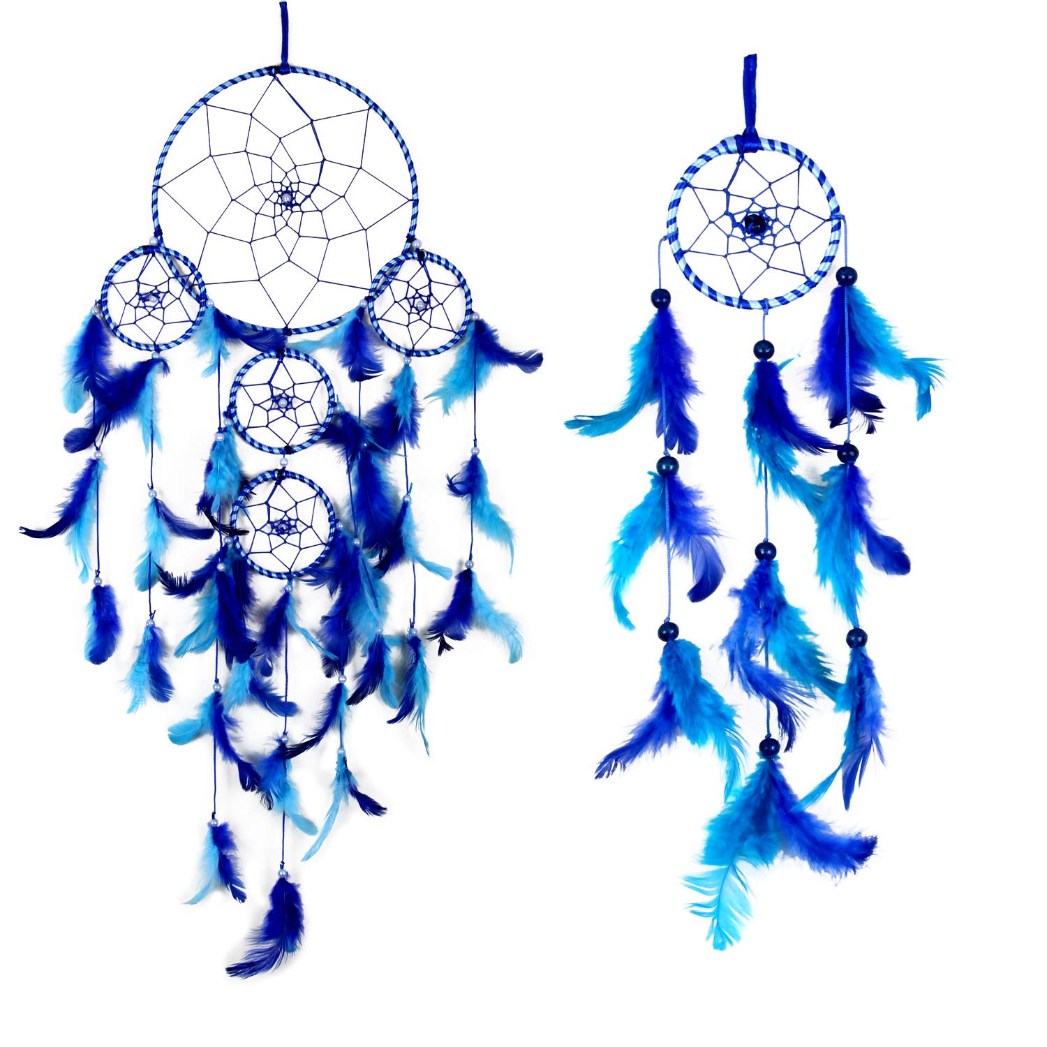 Meher Collection Metal Dreamcatcher (49cm, Blue) : Amazon.in: Home