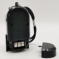 Vista 2 de Paquete de 2 mini detectores de movimiento portátiles, sirena de perforación de oreja de 120 DB, luz LED SOS, dispositivo de seguridad para puerta