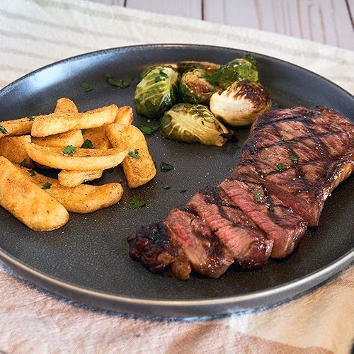 Miniatura 13 de Nebraska Star Beef Prestige Steaks - 6 paquetes con condimento (6-12oz NY Strips)