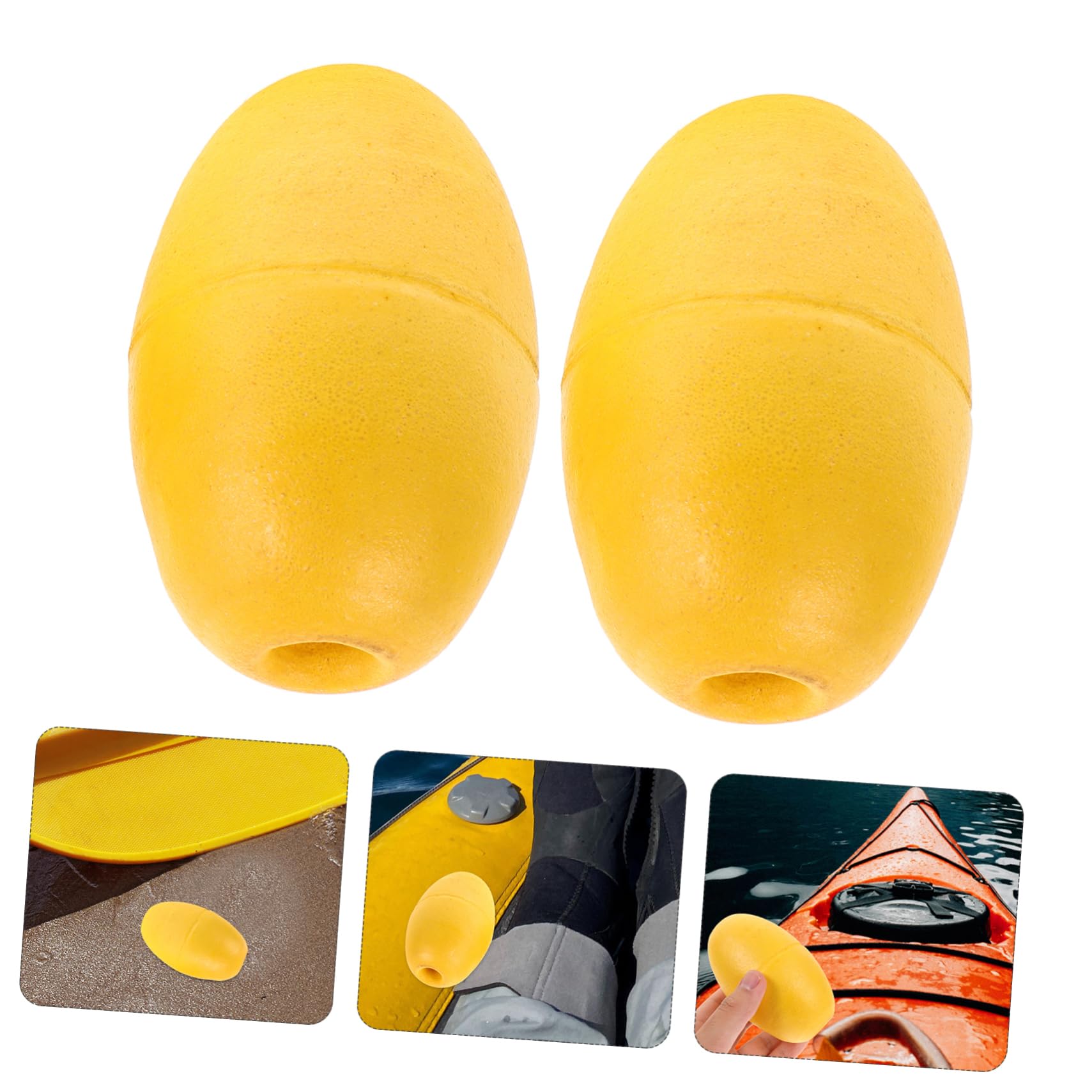 Kisangel 2 Pezzi Galleggianti per Kayak Yacht Ancora Corda Galleggianti Boa Set per Pesca Sportiva Nuoto